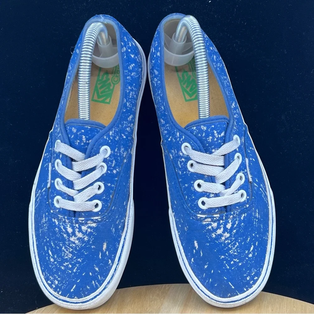 Vans Authentic X Crayola Blue Scribble Mens Size 6/ Wmns Size 7.5